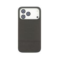 Dual Tone Dotted And Leather iPhone 17 Pro - Black