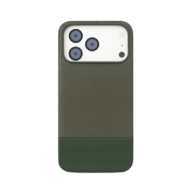 Dual Tone Dotted And Leather iPhone 17 Pro - Green