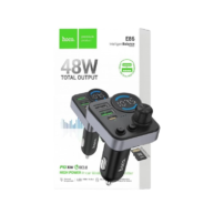 Hoco 48W Dual USB/Type C Wireless Fm Transmitter (E86)