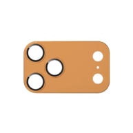 Metallic Camera Ring Protector Frame Cosmic Orange - iPhone 17 Pro