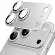 Metallic Camera Ring Protector Frame Silver - iPhone 18 Pro