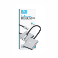 ONEMUST 3in1 Type-C HUB Docking Station OM-DK02