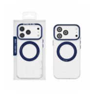 Metal Clear Magsafe Stand Navy - iPhone 17 Pro Max