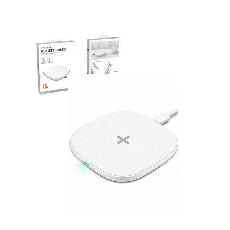 15w Portable Wireless Charger YN101 – White