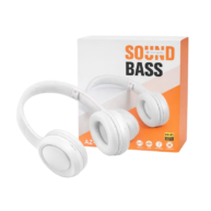 Wireless Sound Bass Headphones - White (AZ-11)