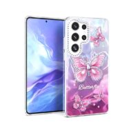 Holographic Butter Fly Pink - S26