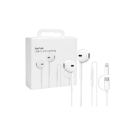 iPhone Type C & Lighting Earphones With Packaging