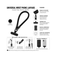 Wrist Lanyard LY04 - Dark Grey