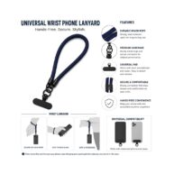 Wrist Lanyard LY04 - Navy