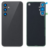 Replacement Back Cover Glass W/Camera Lens S23 Fe- Black