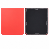 Back Glass Galaxy Flip 7 - Coral Red
