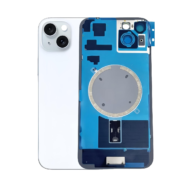 Back Glass with Frame iPhone 15 Plus - Blue