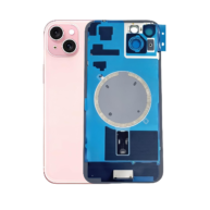 Back Glass with Frame iPhone 15 Plus - Pink