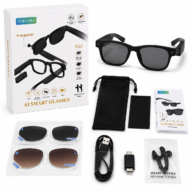 AiMB GiMax AI smart glasses with video recording & Sd Card