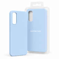 Liquid Silicone Case Light Blue - Galaxy A57