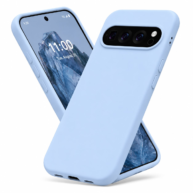 Liquid Silicone Case Light Blue -  Pixel 11/11 Pro