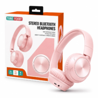 Stereo Bluetooth Headphones - Pink