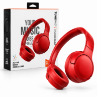 Stereo Bluetooth Headphones - Red
