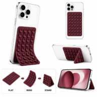 Sticky Suction Foldable Pad - Maroon