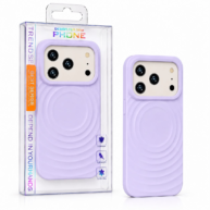 Wave Silicone Magsafe Case Purple - iPhone 17 Pro /18 Pro