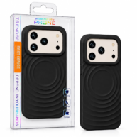 Wave Silicone Magsafe Case Black - iPhone 17 Pro /18 Pro