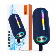 Wireless Portable Speaker With RGB Light - Navy