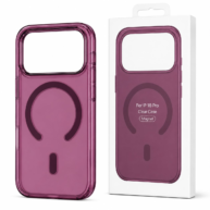 Crystal Edge Magsafe Case Dark Cherry - iPhone 17 Pro / 18 Pro