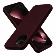 Liquid Silicone Case Dark Cherry - iPhone 17 Pro Max