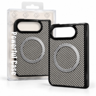 Carbon Fiber Magsafe Zebra - iPhone Duo