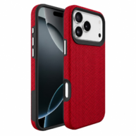 Dotted Armour Case Red - iPhone 17 Pro