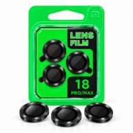 Camera Lens Protector Ring iPhone 18 Pro /18 Pro Max - Black
