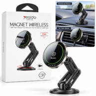 15W 2 in 1 Magnetic Mag safe Wireless Charging Phone Holder C317